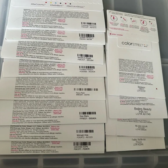 Colorful Nail Polish Strips - Picture 2 of 2